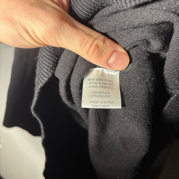 LPA Fallon Flared Sleeve Sweater Dress Women’s Size Medium - Picture 5 of 5